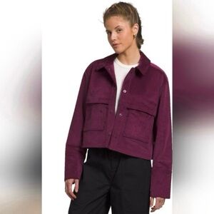 The North Face Corduroy Shacked Boysenberry Utility Winter pockets Size Large